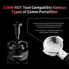 MHW-3BOMBER WDT Tool Espresso 54mm for Breville, Espresso Distribution Tool with Magnetic Base for Barista, Adjustable Depth Needle Distributor Tool, Coffee Stirrer Tools, YU Series Cyclone, T5959